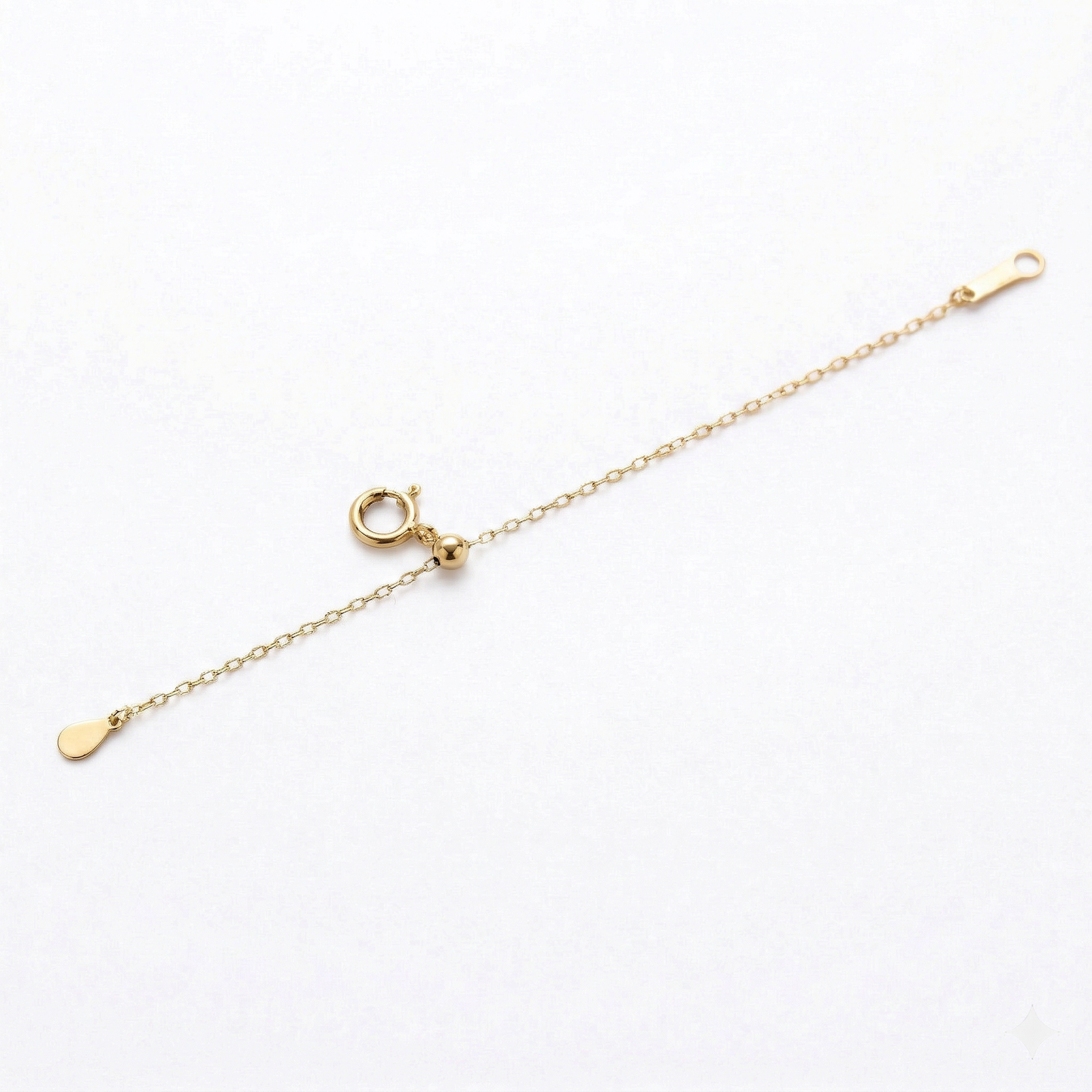 アジャスタチェーン 10cm K18YG