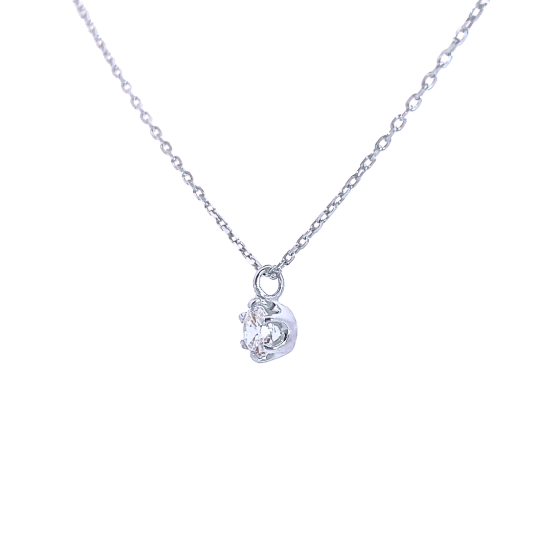 ダイヤモンド0.2ct　ネックレス　PT900