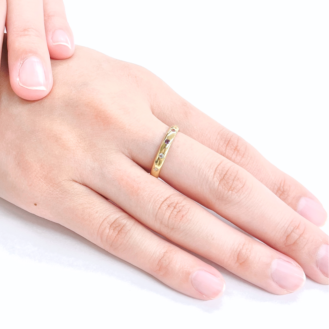 12ストーリーリング 　K18YG