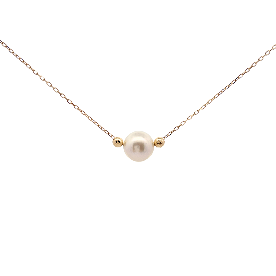 アコヤパール ネックレス K18YG