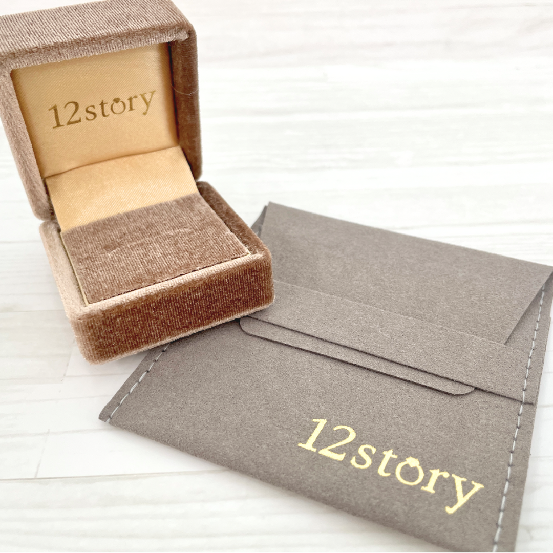 アクセサリー Exclusively for Kati アクアマリン×ダイヤモンド0.01ct ネックレス K10YG – 12story