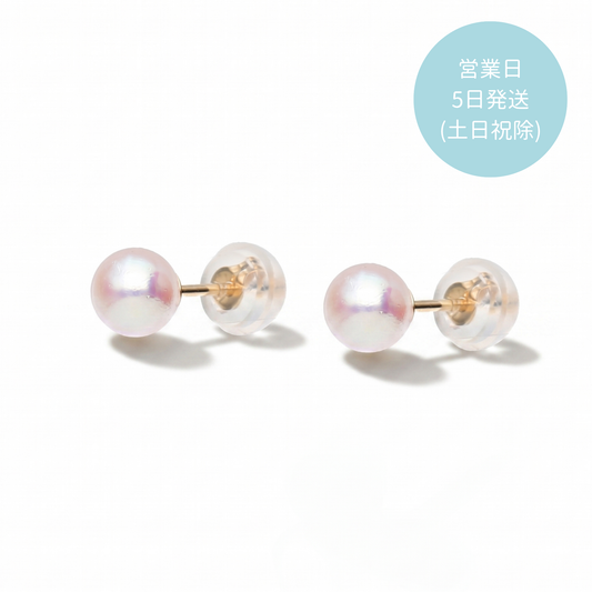 アコヤパール スタッドピアス K10YG