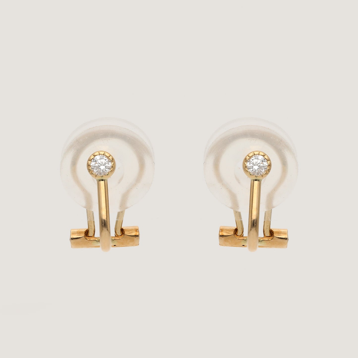 ダイヤモンド0.03ct イヤリング K10YG