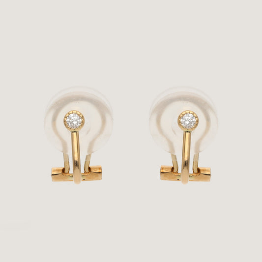 ダイヤモンド0.03ct イヤリング K10YG