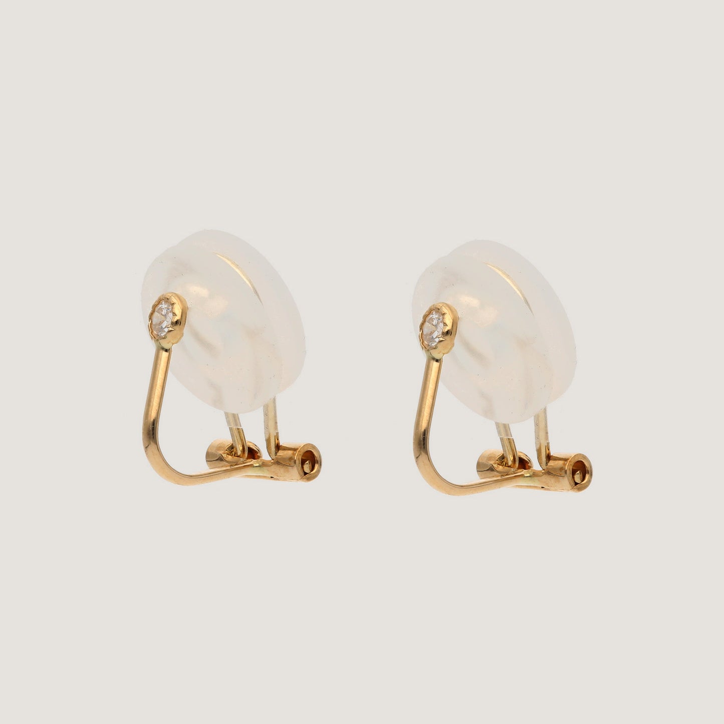 ダイヤモンド0.03ct イヤリング K10YG