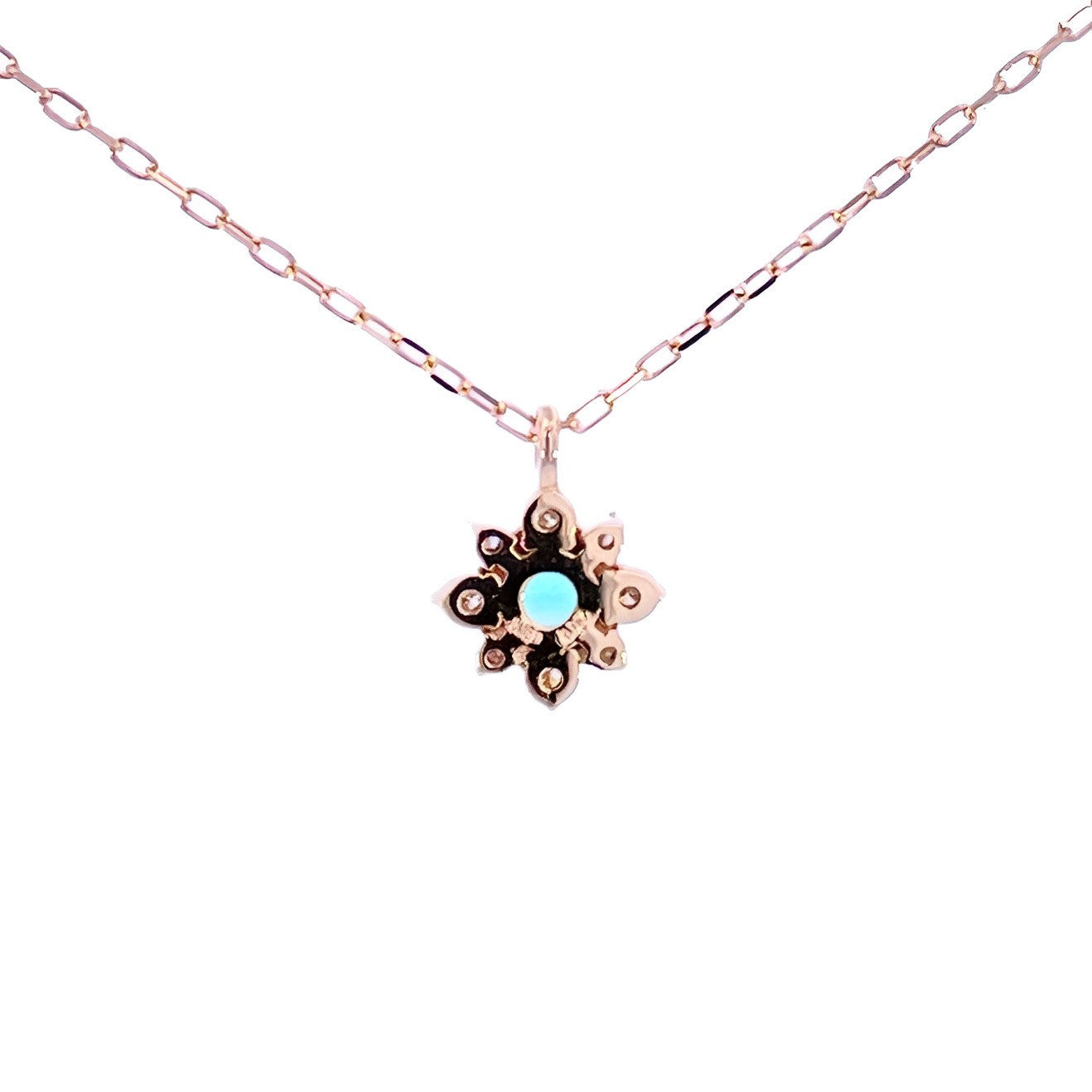 エメラルド×ダイヤモンド0.07ct ネックレス K18YG