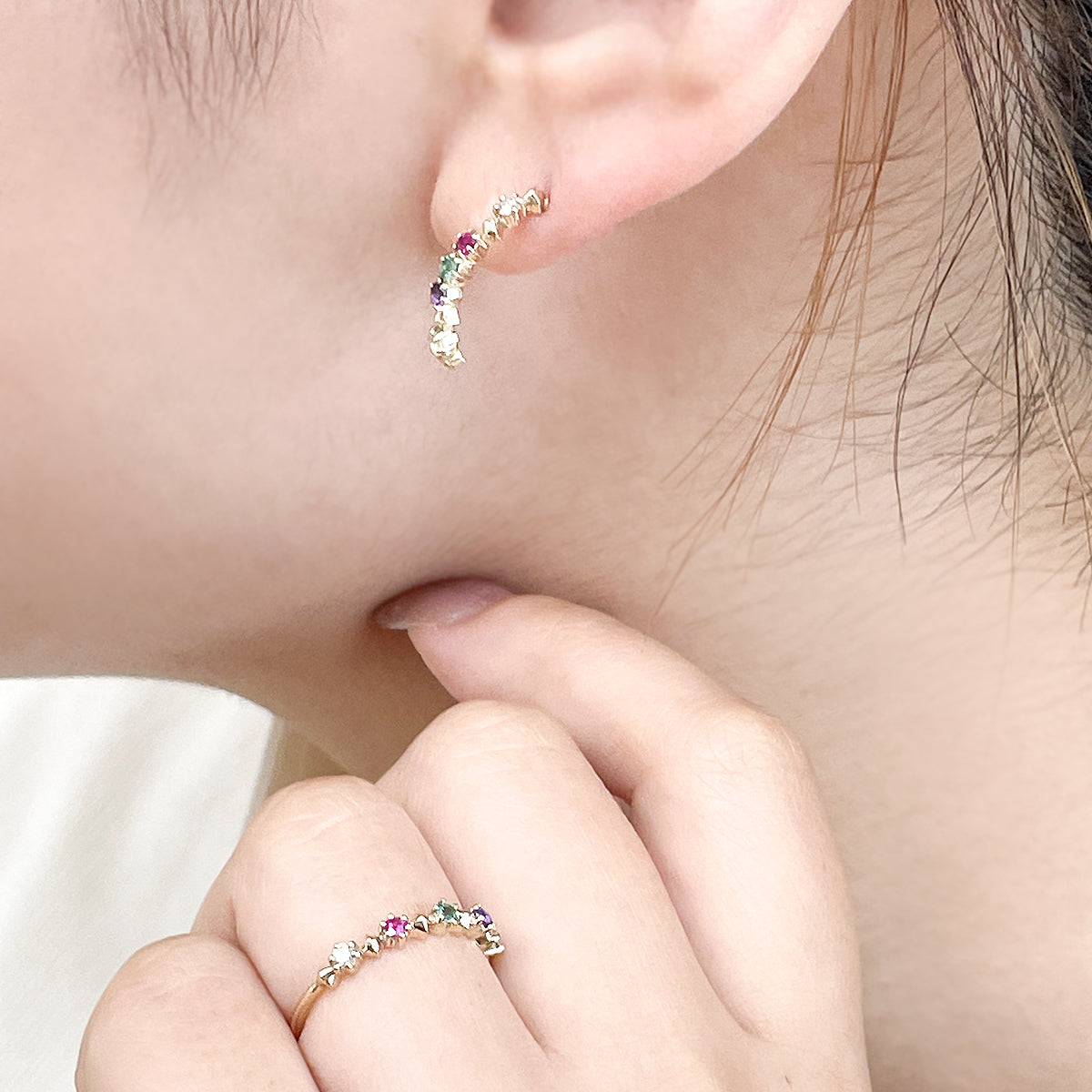 結婚の記念に「メッセージジュエリー」DREAM　K10YG
