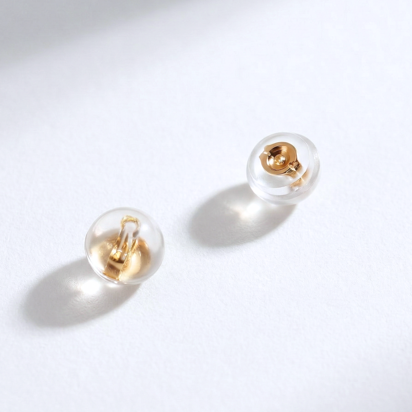 シリコンキャッチ　ダブルロック　小　K10YG