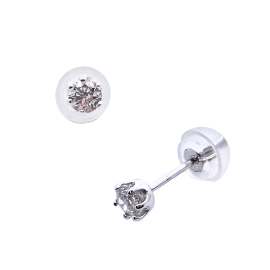 ダイヤモンド　0.1ｃｔ×2　スタットピアス　プラチナ