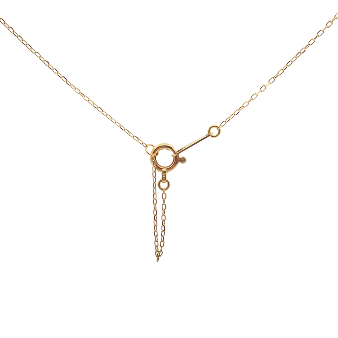 バロックパール　ネックレス　K10YG