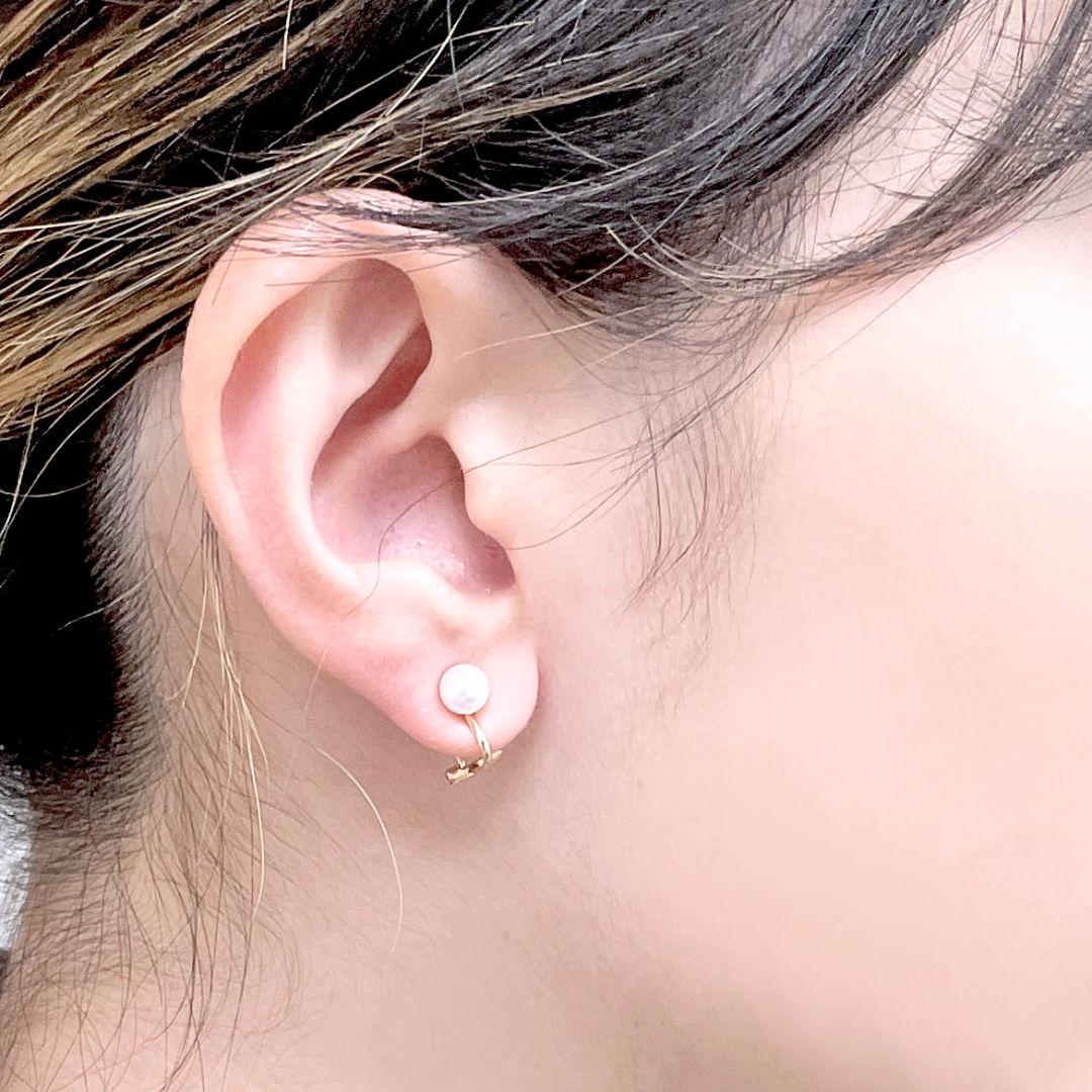 アコヤパール イヤリング K10YG